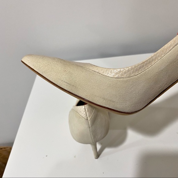 Malone Souliers leather nude pumps Sz 40 Italy - Picture 4 of 8